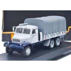 1:43 Масштабная модель PRAGA V3S 6x6 бортовой грузовик с тентом 1962 Grey