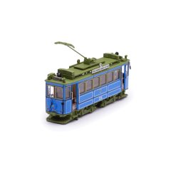 1:87 Масштабная модель Трамвай 1901 Rathgeber Tram голубой с зеленым