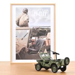1:18 Масштабная модель JEEP WILLYS 4x4 US Army D-Day Нормандия 1944