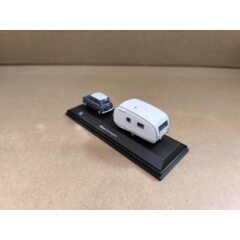 1:72 Масштабная модель Mini Cooper с прицепом