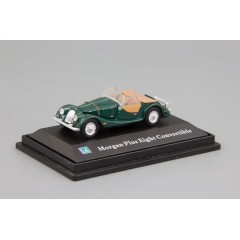 1:72 Масштабная модель Morgan Plus Eight Convertible Зеленый (тент сложен)