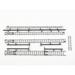 1:43 Сборная модель Пожарная автолестница АЛМ-30 (157)
