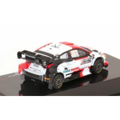 1:43 Масштабная модель TOYOTA GR Yaris Rally1 #1 "Toyota Gazoo Racing WRT" Ogier/Veillas 4 место Safari Rally Kenya 2022