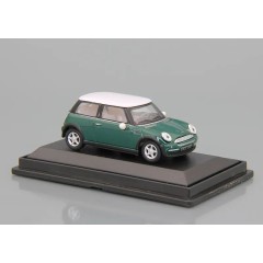 1:72 Масштабная модель New Mini Cooper (green/white) box