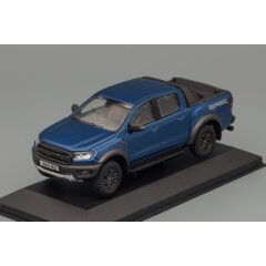 1:43 Масштабная модель FORD Ranger Raptor 4х4 Special Edition 2019 Blue Metallic