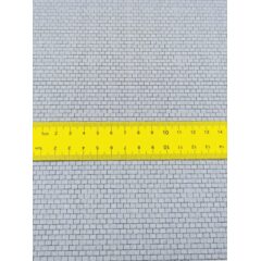 Самоклеющаяся текстура тротуарной плитки №3 (мелкая), для макетов, лист А4