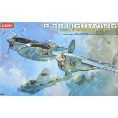1:48 Сборная модель Самолет P-38E/J/L