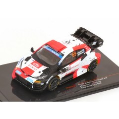 1:43 Масштабная модель TOYOTA GR Yaris Rally1 Hybrid #69 "Toyota Gazoo Racing WRT" Rovanpera/Halttunen 2 место Rally Monte Carlo Чемпион мира 2023