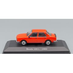 1:43 Масштабная модель SKODA 105L (1983), red