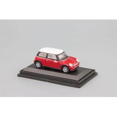 1:72 Масштабная модель New Mini Cooper (red/white) box