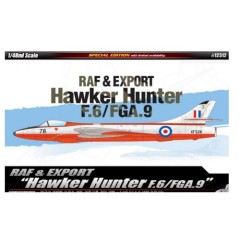 1:48 Сборная модель Авиация  RAF & Export Hawker Hunter F.6/FGA.9