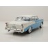 1:24 Масштабная модель CHEVROLET Bel Air 1956 Light Blue/White