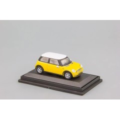 1:72 Масштабная модель New Mini Cooper (yellow/white) box