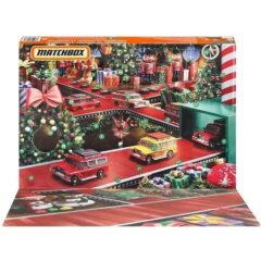 Новогодний адвент-календарь с моделями машинок в масштабе 1:64