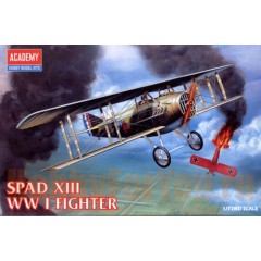 1:72 Сборная модель Самолет Spad Xiii Wwi Fighter