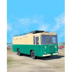 1:43 Наши автобусы Спецвыпуск №19 - Грузовой троллейбус КТГ-1