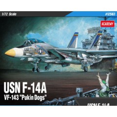 1:72 Сборная модель Авиация  USN F-14A VF-143 "Pukin Dogs"
