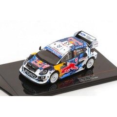 1:43 Масштабная модель FORD Puma Rally1 #13 "M-Sport Ford WRT" Munster/Louka (с люстрой) Rally Monte Carlo 2024