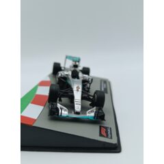 1:43 Масштабная модель MERCEDES GP F1 W07 Hybrid Amg Petronas N 6 World Champion Season 2016 Nico Rosberg, Silver Green