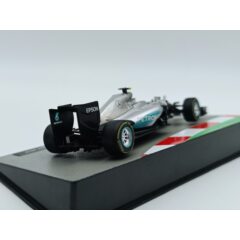 1:43 Масштабная модель MERCEDES GP F1 W07 Hybrid Amg Petronas N 6 World Champion Season 2016 Nico Rosberg, Silver Green