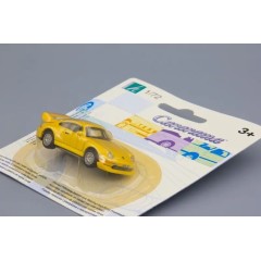 1:72 Масштабная модель Porsche 911 yellow