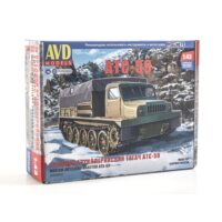 1:43 Сборная модель Средний артиллерийский тягач АТС-59