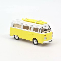 1:43 Масштабная модель VW T2 Combi Camper Van с досками для серфинга 1973 Yellow