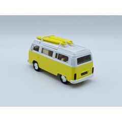 1:43 Масштабная модель VW T2 Combi Camper Van с досками для серфинга 1973 Yellow