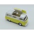 1:43 Масштабная модель VW T2 Combi Camper Van с досками для серфинга 1973 Yellow