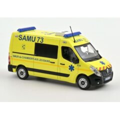 1:43 Масштабная модель RENAULT Master III "SAMU 73 Chambery-Aix Les Bains" (неотложная медицинская помощь) 2014
