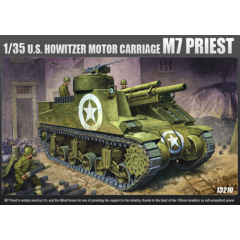 1:35 Сборная модель Техника и вооружение  САУ M7 Priest