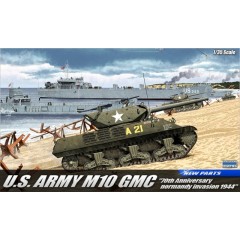 1:35 Сборная модель САУ US Army M10 GMC "Anniv.70 Normandy Invasion 1944"