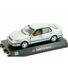 1:43 Масштабная модель Saab 9.5 Aero (gray)
