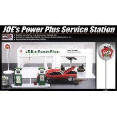 1:24 Сборная модель Станция автосервиса "Joe's Power Plus"