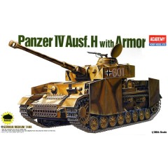 1:35 Сборная модель Танк GERMAN PANZER IV H W/ARMOR