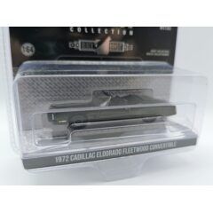 1:64 Масштабная модель CADILLAC Eldorado Fleetwood Convertible 1972 Black