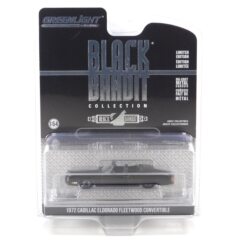 1:64 Масштабная модель CADILLAC Eldorado Fleetwood Convertible 1972 Black