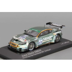 1:43 Масштабная модель ASTON MARTIN DBRS 9 BMS Scuderia Italia Zani/Mug elli FIA GT3 Spa (2006), green metallic