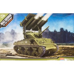 1:35 Сборная модель Танк M4A3 Sherman w/ T34 "Calliope"