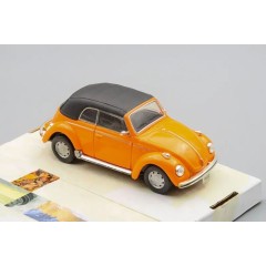 1:43 Масштабная модель Volkswagen Beetle cabriolet (closed) orange