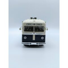 1:43 Масштабная модель МТБ 82Д троллейбус (1947-1951), бежево-синий