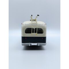 1:43 Масштабная модель МТБ 82Д троллейбус (1947-1951), бежево-синий