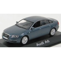 1:43 Масштабная модель Audi A6 2004 Blue met