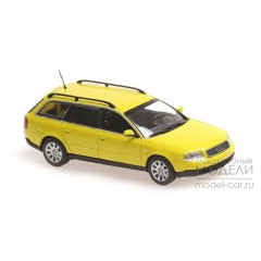 1:43 Масштабная модель Audi A6 Avant - 1997 (yellow)