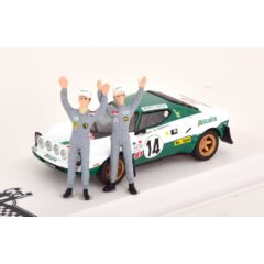 1:43 Масштабная модель LANCIA Stratos HF #14 "Lancia Alitalia" Munari/Mannucci победитель Rally Monte Carlo (с 2 фигурками) 1975