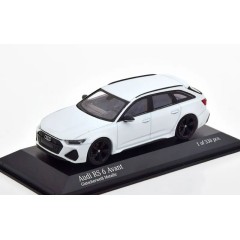 1:43 Масштабная модель Audi RS 6 Avant - 2019 (white met)