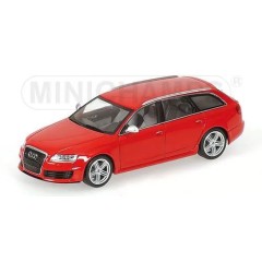 1:43 Масштабная модель AUDI RS 6 AVANT – 2007 – RED METALLIC L.E. 1728 pcs.