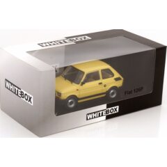 1:24 Масштабная модель FIAT 126P 1985 Light Yellow