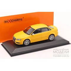 1:43 Масштабная модель Audi RS4 - 2004 (yellow)