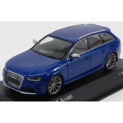 1:43 Масштабная модель Audi RS4 Avant 2012 Blue Metallic